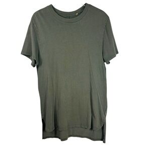 FOG FEAR OF GOD Green Short Sleeve Crewneck Classic Tee Shirt Men's Medium